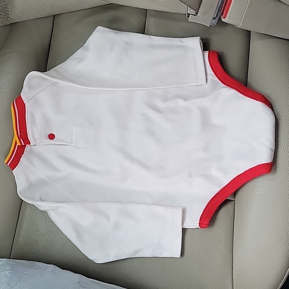VTG NIKE ISU REDBIRDS 6/9M LONGSLEEVE ONESIE - Picture 9 of 13